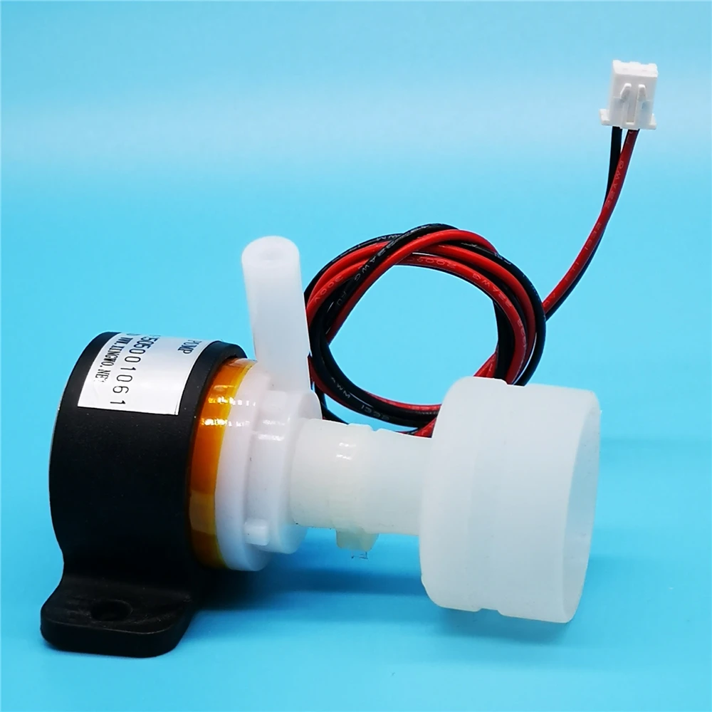 

With check valve DC5-12V Brushless impeller Drinking water pump High temperature resistance Miniature brushless circulating pump