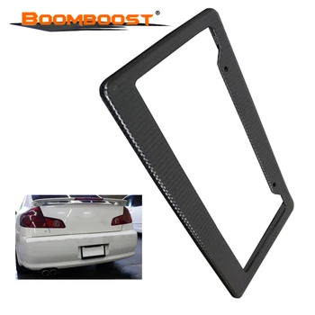 

BoomBoost 2 pieces hot sale plastic for USA/Canada License Plate Frame Tag Cover Holder for Auto Car Truck Vehicle