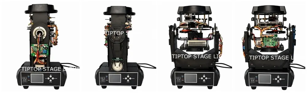 TIPTOP 2XLOT 90 Вт Светодиодный прожектор с подвижной головкой, сценический светильник ing 6/16DMX, канал, высокое качество, Лидер продаж, 90 Вт, призма, светодиодный светильник, дизайн