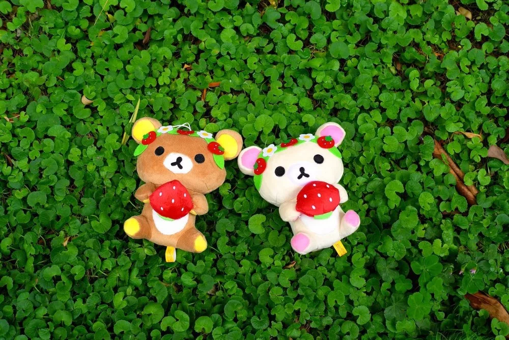 2PCEasy медведь, японский медведь, Расслабленный медведь, rilakkuma плюшевые игрушки, кукла захватывающая машина кукла