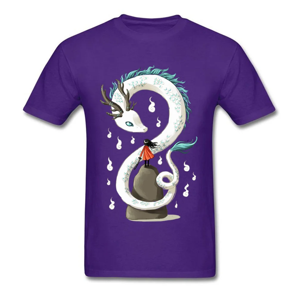 dragon spirit 8178 Pure Cotton Men Short Sleeve Tees Printing Labor Day T-Shirt Party Sweatshirts Cheap Round Collar dragon spirit 8178 purple