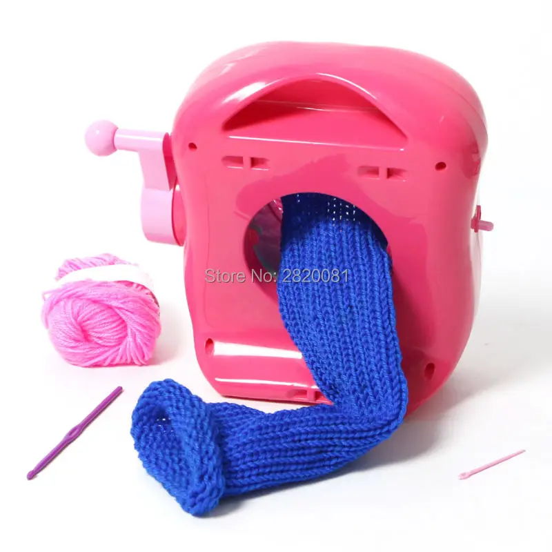 DIY Knitting machine Circular&plain knit manual wool hat scarf sweater for childrensmart knitter loom educational toy best gift