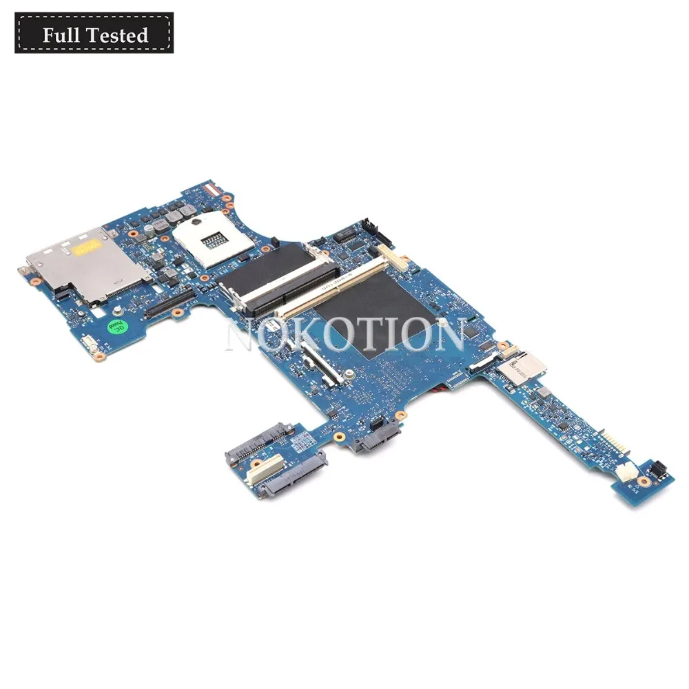 NOKOTION PC материнская плата 652509-001 аккумулятор большой емкости для hp EliteBook 8760 W ноутбук материнская плата HM76 DDR3 протестированы рабочих