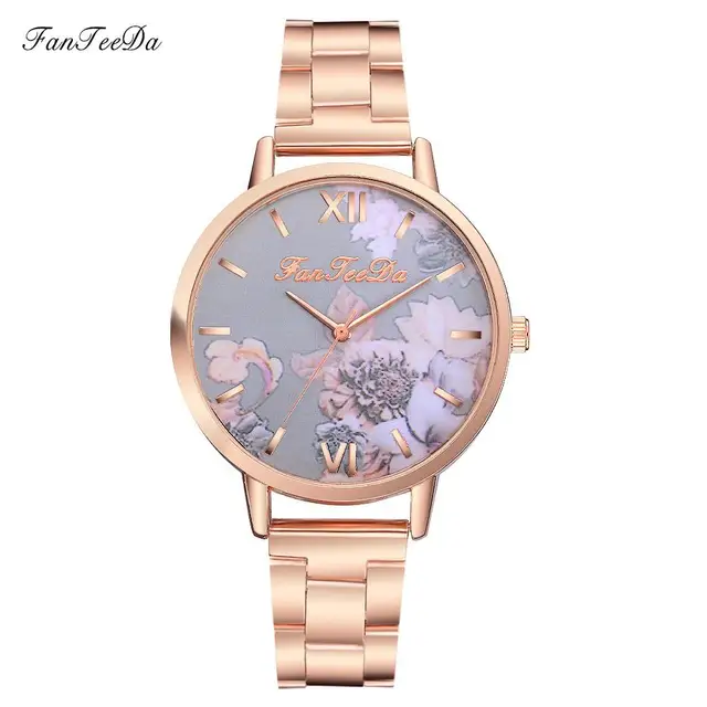 FanTeeDa Relogio Feminino Luxury Watch Women Fashion Casual Watch Full Stainless FanTeeDa Relogio Feminino Luxury Watch Women Fashion Casual Watch Full Stainless