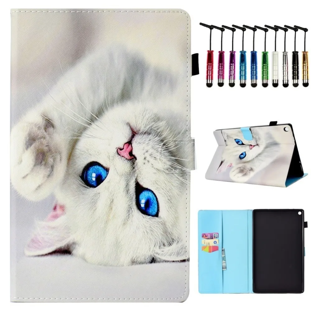 

Case For Amazon Fire HD 10 Case Wallet PU leather Stand Cover for Amazon Kindle Fire HD 10 Tablet Alexa 10.1 2017 HD 10 2015
