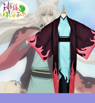 

Anime Kamisama Hajimemashita / Kamisama Kiss Tomoe Uniform Cosplay Costumes Kamisama Love Full Set Kimono
