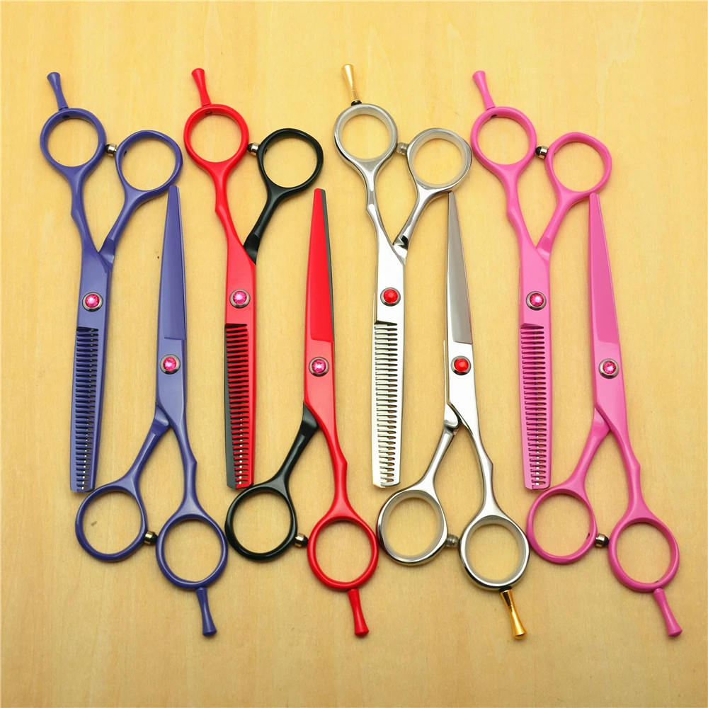5.5'' 440C Customized Brand Logo Professional Human Hair Scissors