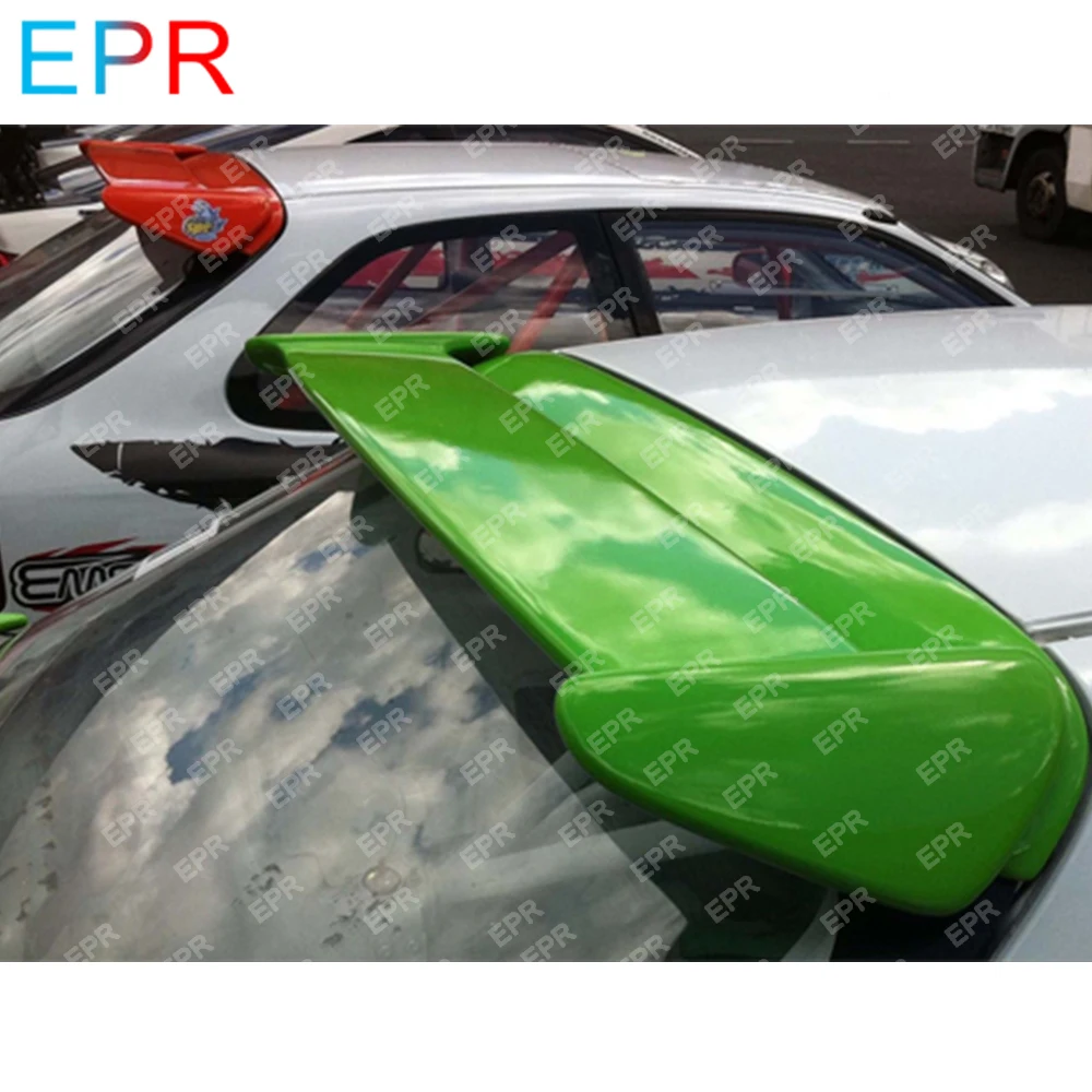 Для Honda Civic 6TH GEN EK 3 Door FRP Fiber Glass Mugen спойлер для кузова автонастройка часть glass Roof