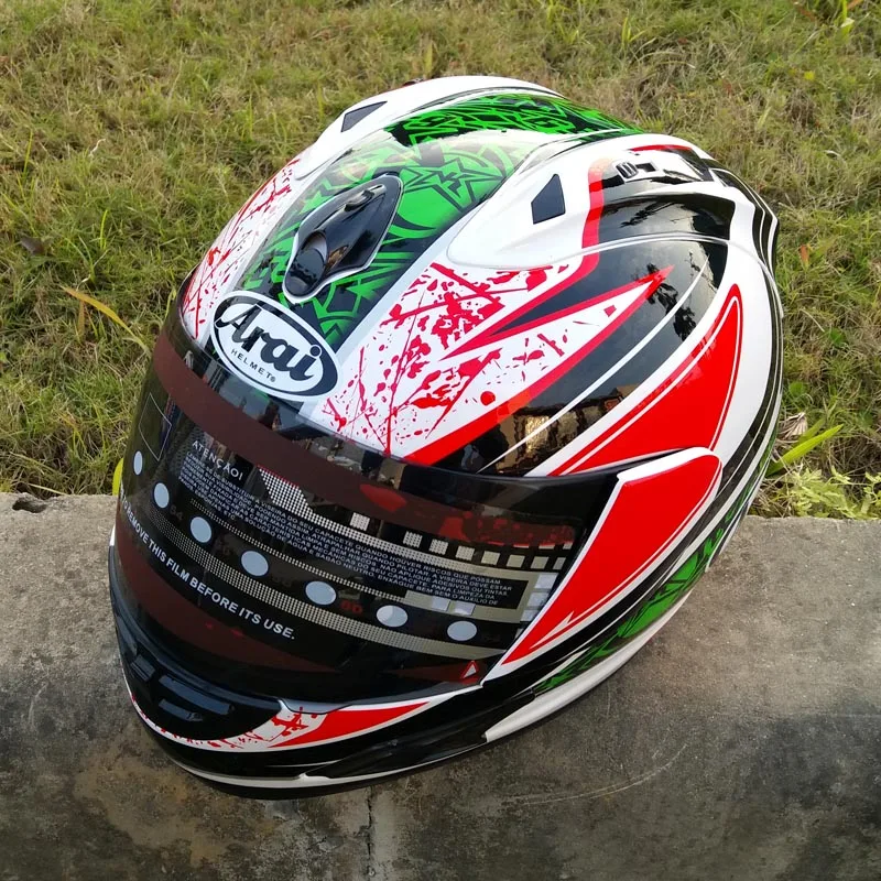 

New arrival Brand Valentino Rossi motorcycle helmet MOTO Kart racing full face helmet men motociclistas capacete DOT M/L/XL/XX 8