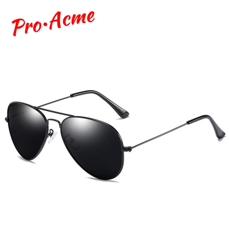 

Pro Acme Men/Women Classic Pilot Polarized Sunglasses Ultra-light Frame Driving Sun Glasses UV400 Protection With Case PA1167
