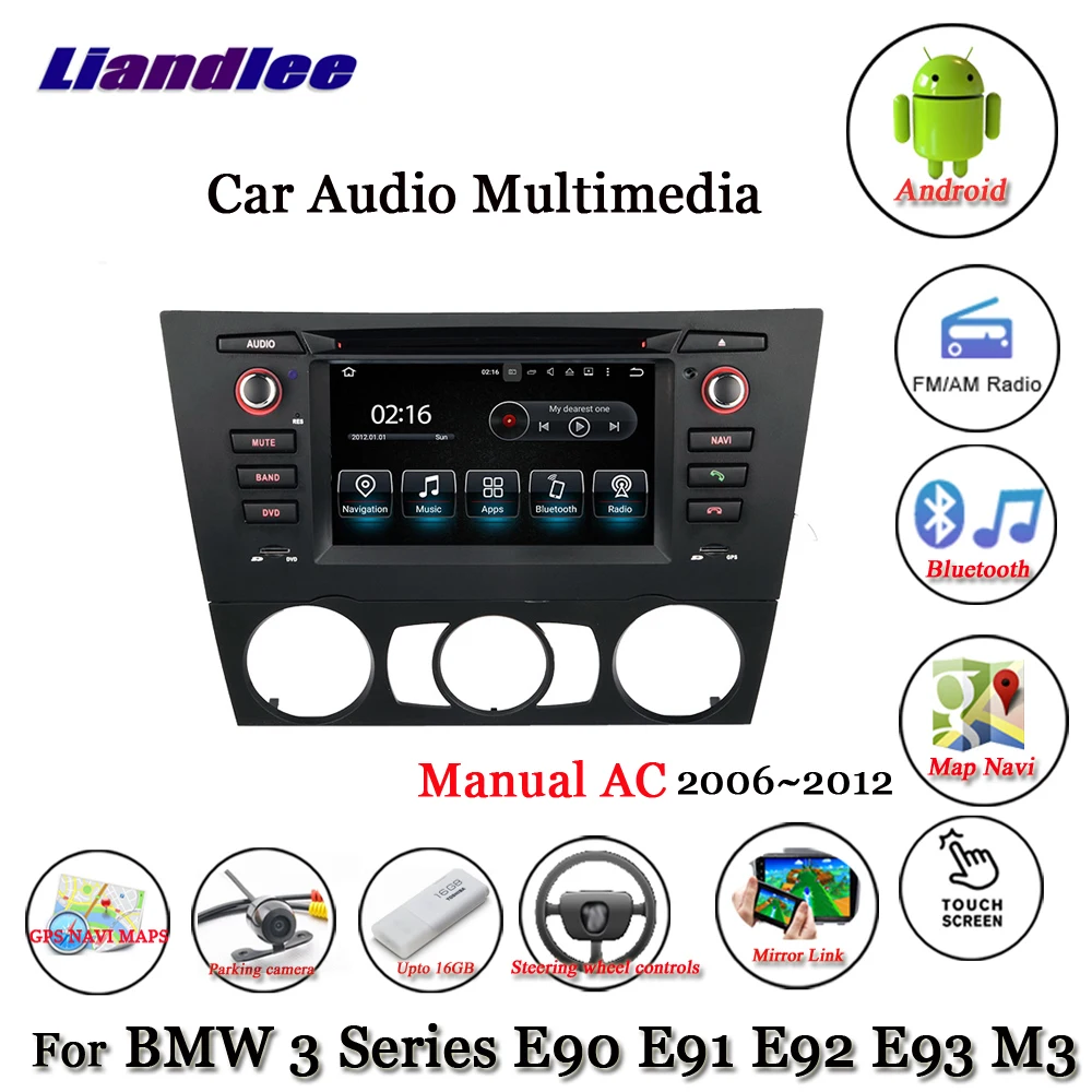 Para bmw e90 e91 e92 e93 sistema de navegación GPS navigatore 330 m3 Navi radio