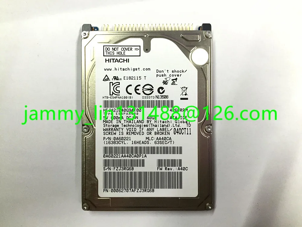 100% Brand new Hard Disk drive HEJ421040G9AT00 40GB For VW Car HDD navigation systems made in Japan | Автомобили и мотоциклы