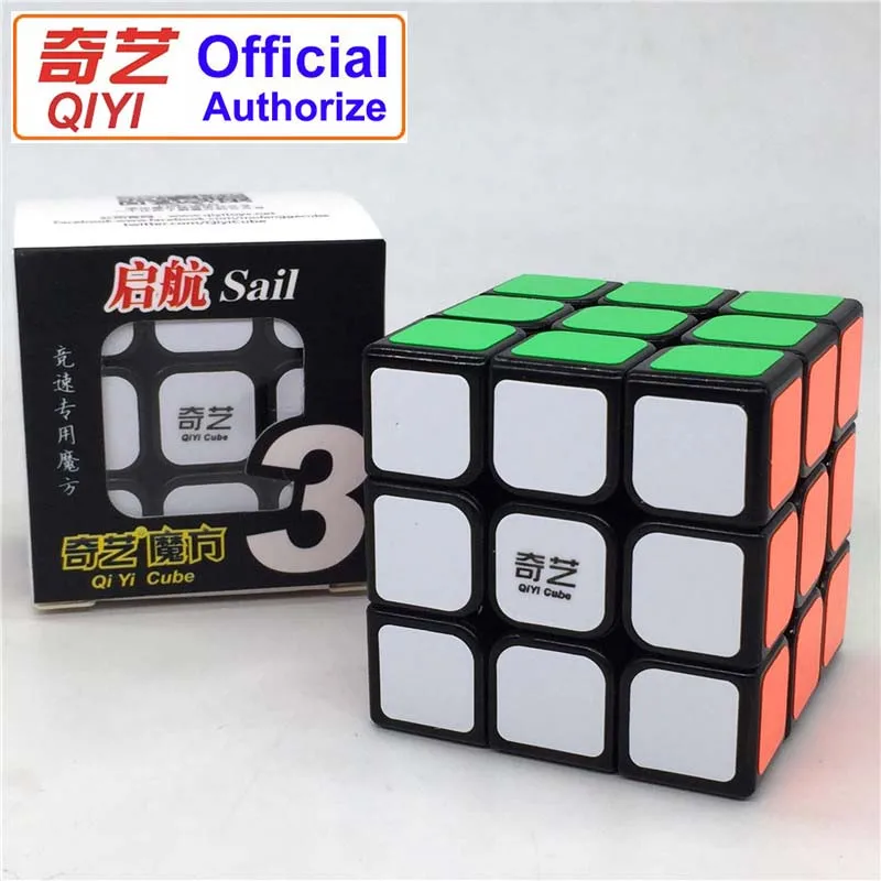 

QIYI Magic Cubes Professional 3x3x3 Magic-cube Sticker 5.6CM Speed Cube Twist Puzzle Toys for Children Gift Cubo Magico MF3SET