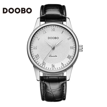 

DOOBO Wrist watches Mens Watches Top Brand Luxury Men's Watch Men Watch Roman Business Clock Leather Band Hour Relogio Masculino