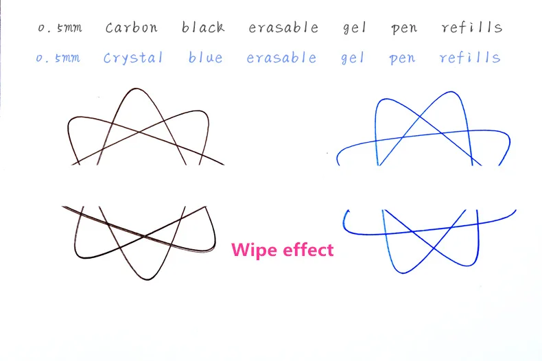Высокое качество 0,5 мм Волшебная стираемая гелевая ручка с чернилами AiHao школьные офисные принадлежности