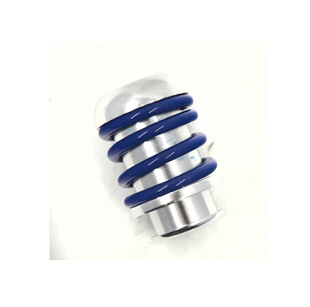 

New Universal Vehicle spiral shape momo Gear Shift Knob Cover For BMW/Benz/Volkswagen Blue Ect fast shipping