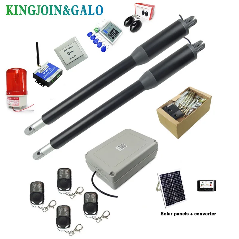 Low temperature minus-40 Commercial Linear Actuator DC Worm Gear Automatic Swing Gate Opener 200-300KG