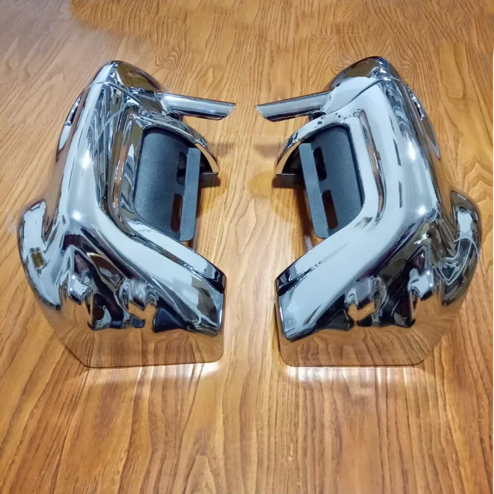 Motorcycle Chrome Lower Vented Leg Fairings Glove Box For Harley Street Electra Road Glide Touring Models Road King Ultra-Class Motorcycle Chrome Lower Vented Leg Fairings Glove Box For Harley Street Electra Road Glide Touring Models Road King Ultra-Class