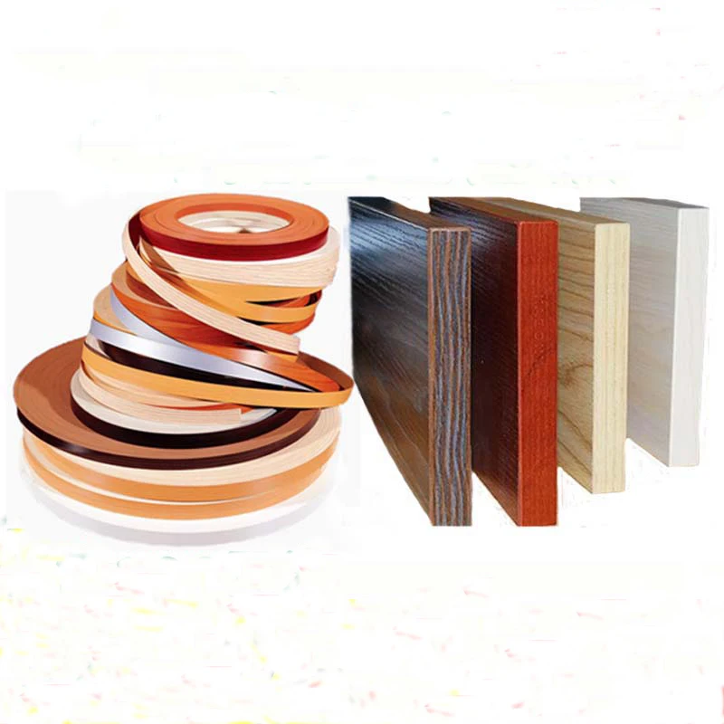 50meters Lot Hot Melt Self Adhesive PVC Edge Sticker Furniture Accessories Cabinet Wardrobe Board Panel Side