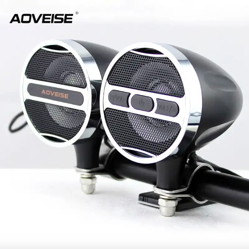 portable bluetooth speaker for motorcycle