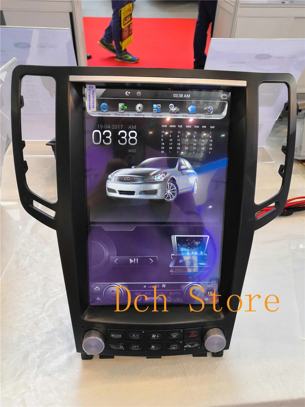 

12.1 Vertical tesla style Android 8.1 auto Car DVD GPS PLAYER for Infiniti G37 G35 G25 G37S RADIO navigation stereo multimedia