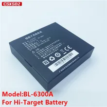 1 шт. Высокое качество Hi-Целевая батарея BL-6300A для Hi-target gps Ihand20 сбора данных, Hi-Target gps PAD батарея