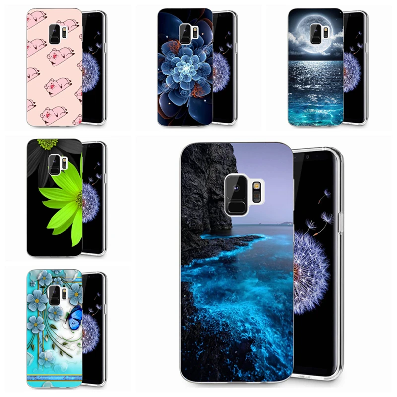 Для Samsung Galaxy S9 S9Plus S8 Plus S7 edge Note 8 J500 J720 A3 A5 2016 TPU цветной чехол с изображением пейзажа