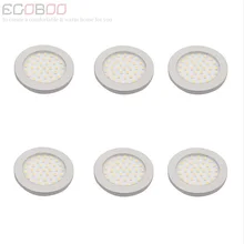 Modern 3W 12V LED Round Flat LED Bulb Lamps Lights 9.5-30v DC as Boat Caravan Lighting Lamps (6pcs/lot) CE RoHS