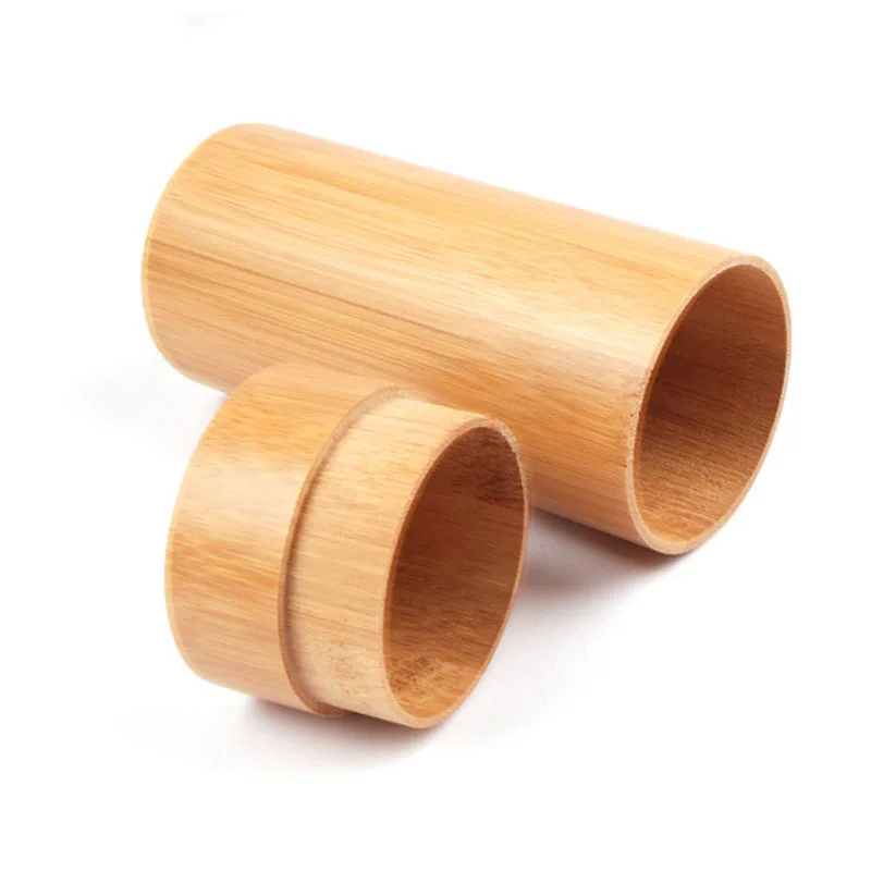 I Key Buy 1pc Natural Cylinder Bamboo Glasses Box Fashion Sunglasses Case
