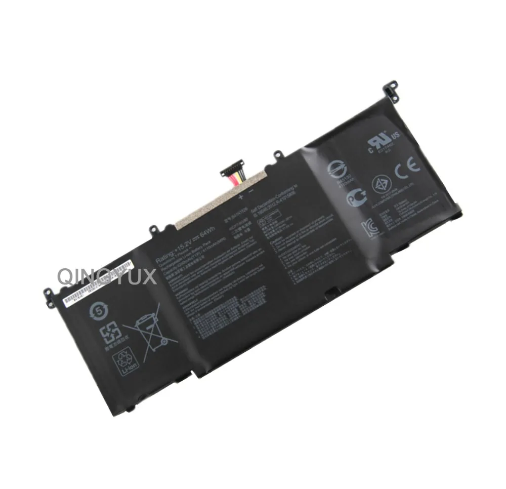 

QINGYUX New 15.2V 64Wh B41N1526 Laptop Battery for Asus ROG Strix GL502 GL502V GL502VM S5 S5VT6700 Series Notebook Battery Pack