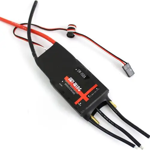 Бесщеточный двигатель SkyWing 150A WaterCool ESC 5A 5V BEC 3 6S для радиоуправляемой лодки|Детали