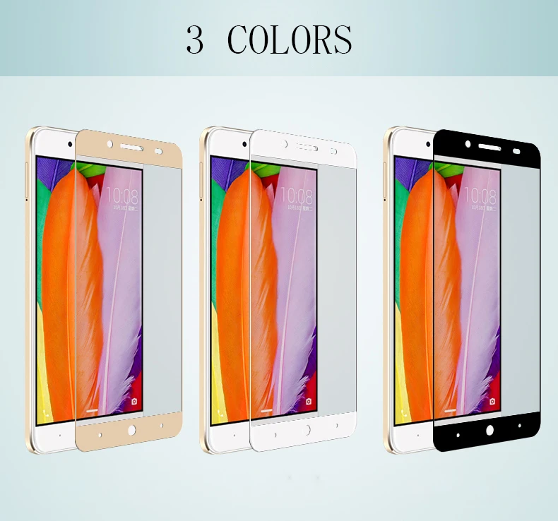 3D закаленное стекло для ZTE Blade A610 Plus полное покрытие 9H защитная пленка