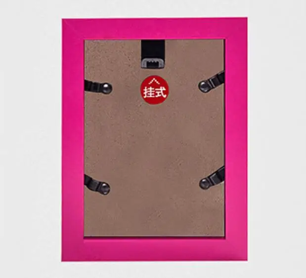 

Hanging picture frame thickened pine wood Photo frame