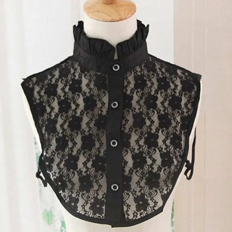 new lace collar lady collars collared shirt blouse|shirt blouse|collar ...