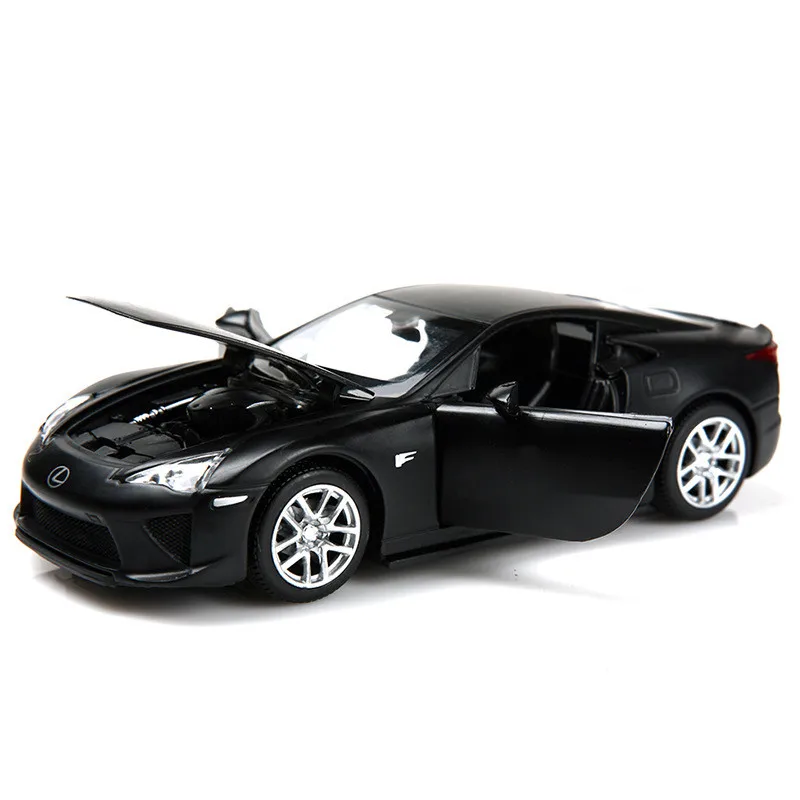 Классическая Горячая 1:32 Жук GSR модель сплава автомобиля, моделирование литого металла звук и свет игрушка с инерционным механизмом модель автомобиля