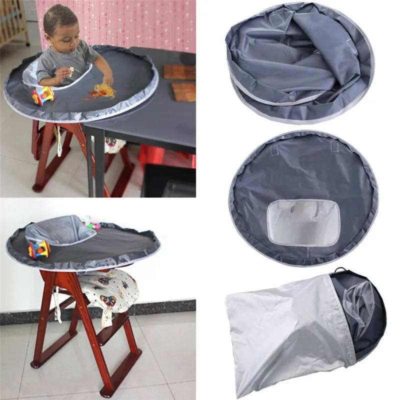 Buy Gray 75CM Baby Dinner Mat Cover Waterproof Oxford