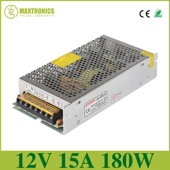 

2017 New Version Best quality 12V 15A 180W led Regulated Switching Power Supply For RGB LED Strip Lighting Transformers