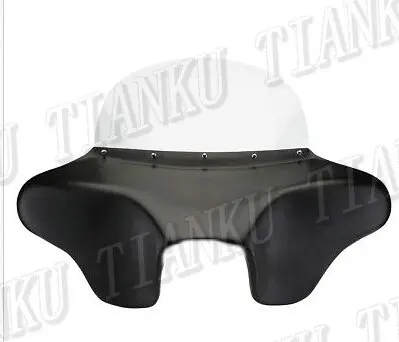Матовый черный обтекатель ветрового стекла для Honda Shadow Spirit Sabre Aero ACE Steed VLX 400 600 1100 DLX
