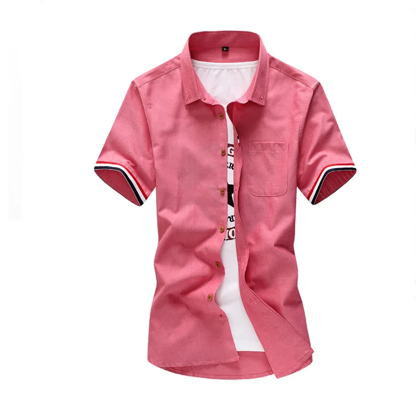 

Men's Short Sleeve Shirts in Europe and America Business Men's Shirts Coton business shirts