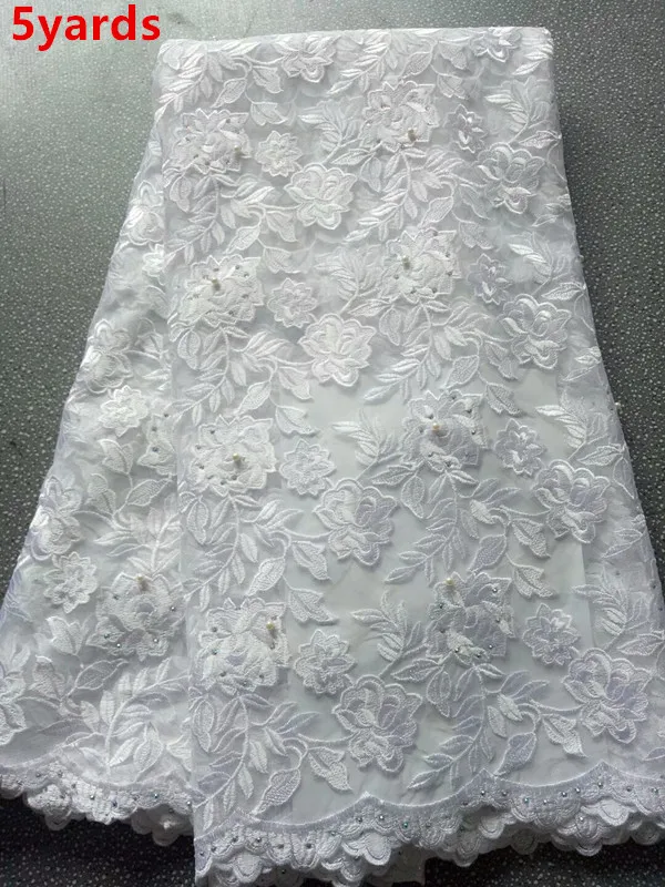

french lace fabric with beads 2018 newest net tulle lace fabric with beads for party dress ginose231