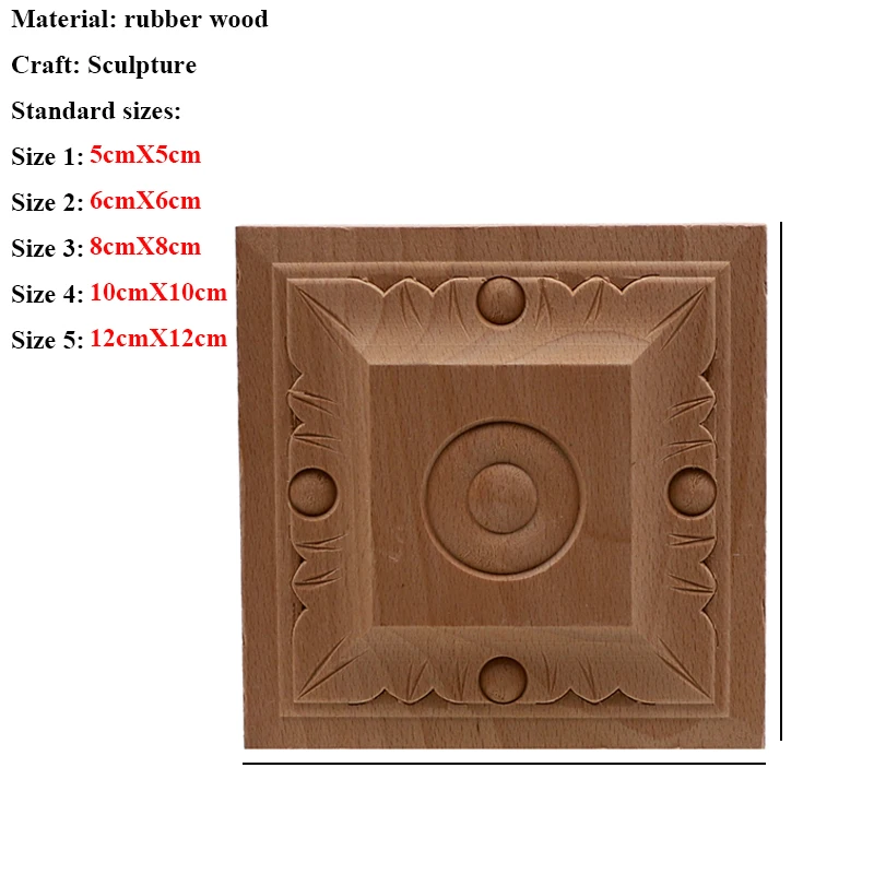 Ornament crafts miniature ornament miniature figurines wooden figurine crafts resin crafts glass fruit pendants Flower Wood Carving Natural Wood Appliques for Furniture Cabinet Unpainted Wooden Mouldings Decal Decorative Figurines