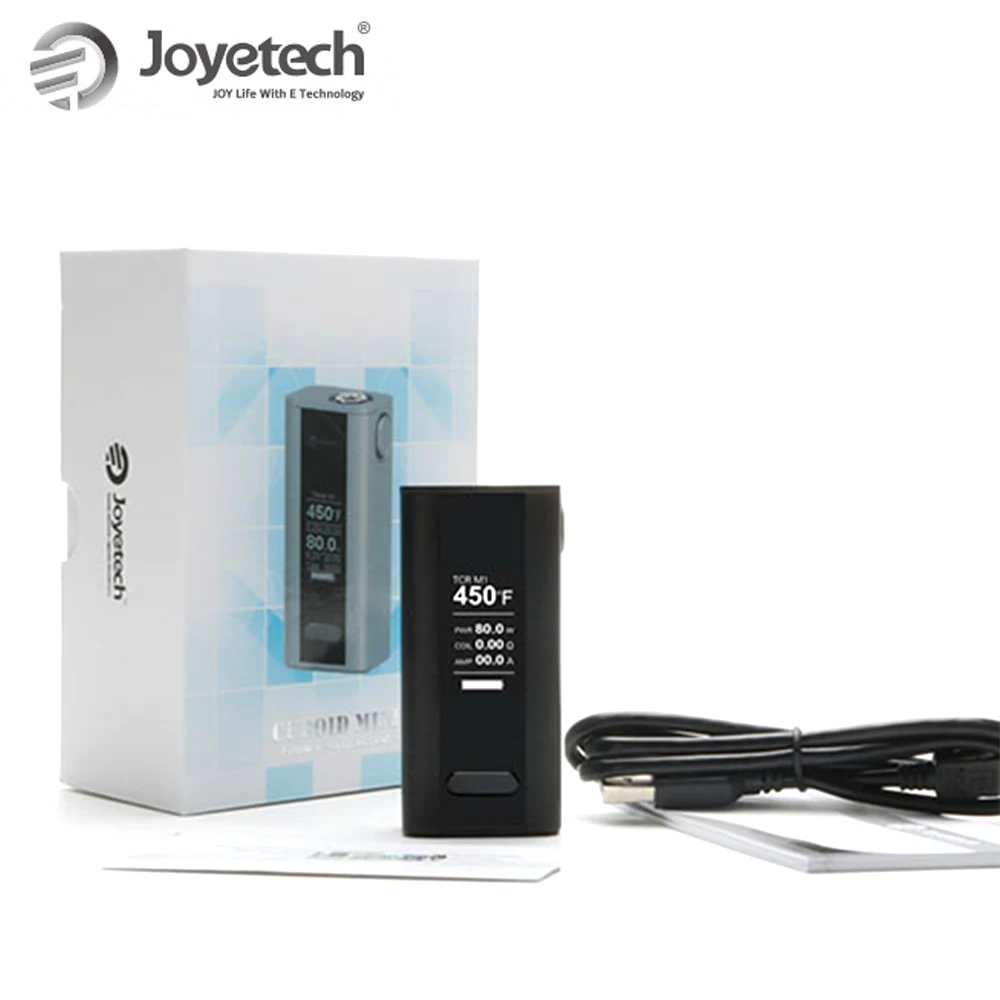 Joyetech кубовидная мини-батарея 80 Вт со встроенным аккумулятором 2400 мАч, электронная сигарета