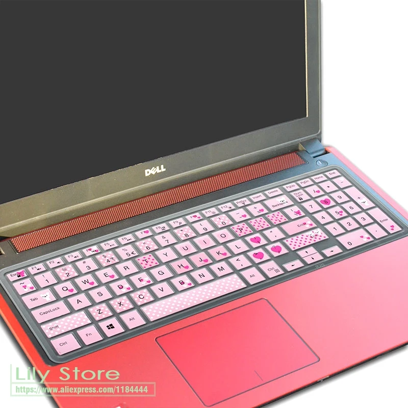 Для Dell Inspiron 15 5577 3567 3565 3568 5000 5576 3580 7000 7559 15PR 7567 5567 5565 15,6 дюймов ноутбук Клавиатура Защитная крышка