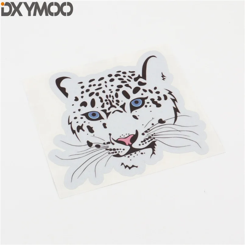 Car Styling Vinyl Decal Auto Truck Body Window Tail Sticker Bumper for Animal Snow Leopard Blue Eyes | Автомобили и мотоциклы