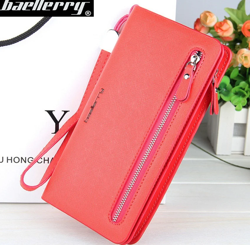 Baellerry female coin purse single zipper clutch bag ladies' wallets fashion women's purses Handbags Free Shipping 2015002
