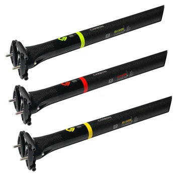 

Newest ASIACOM Mountain&Road bike matt+gloss 3K full carbon fibre bicycle seatpost 0mm offset MTB 27.2/30.8/31.6*350mm Free ship