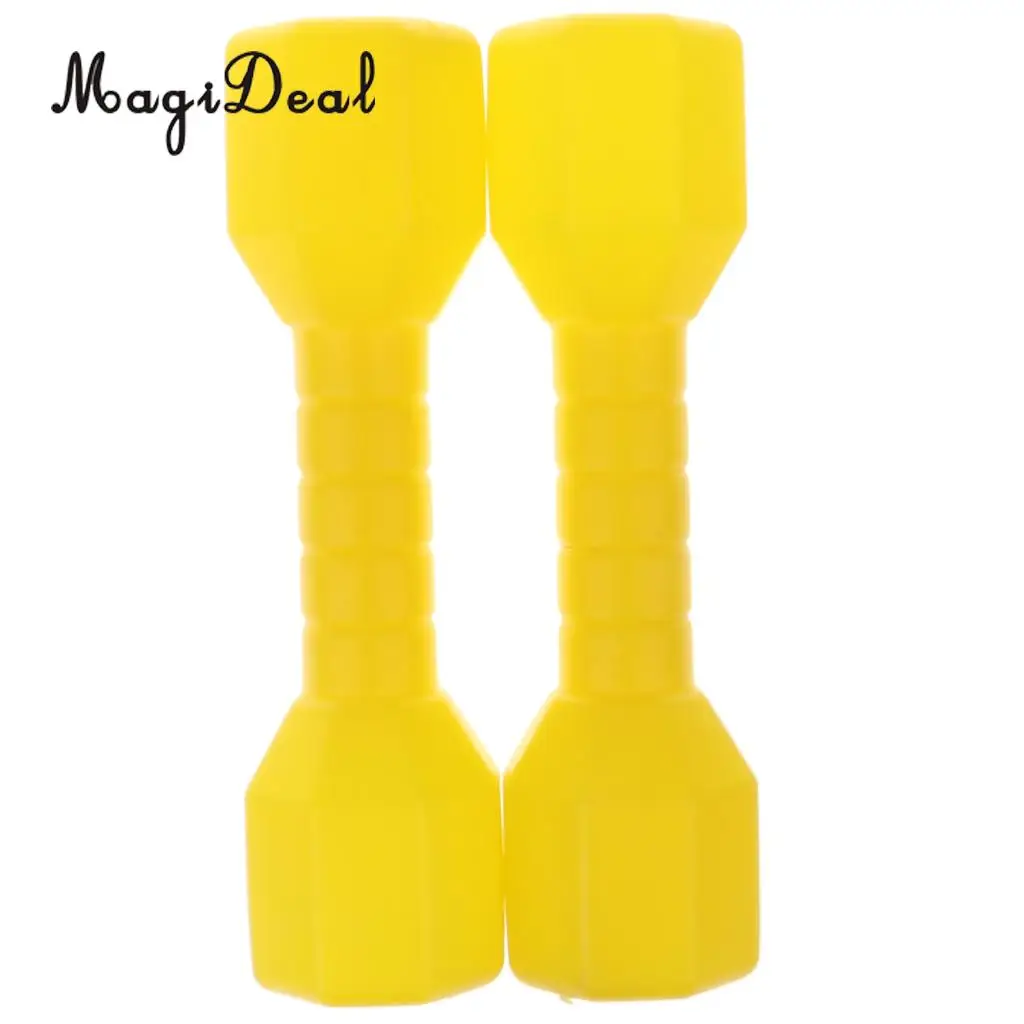 1 Pair Plastic Children Outdoor Sports Lightweight Dumbbell Outdoor Fitness Exercise Kids Kindergarten Toy