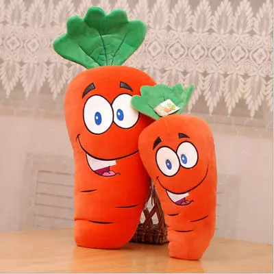 Подушка в форме моркови подушка для дивана мягкая плюшевая кукла игрушка из