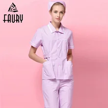 Медсестры больница медицинский уход работник топы брюки наборы скрабов одежда стоматологическая клиника униформа для салонов красоты Медицинский Стоматологический комбинезон