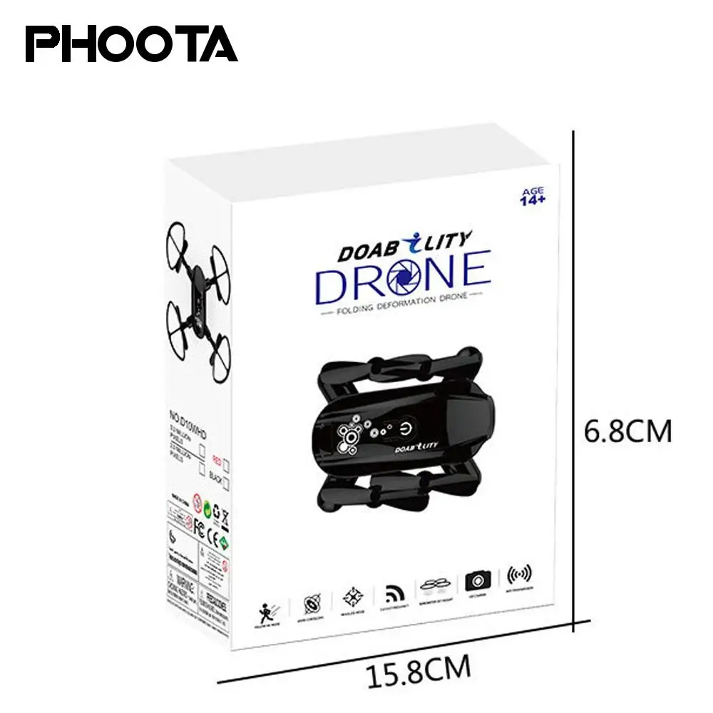 RTF 2 4 г 4CH 6 оси 720 P Quadcopter игрушка мини HD Камера БПЛА RC Drone FPV забавные|Дроны с камерой|
